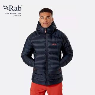 PLUS会员：Rab 睿坡 Electron Pro 男款 800蓬鹅绒 QDN-85 碳黑色