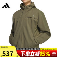 adidas 阿迪达斯 男子冬季运动休闲连帽夹克外套KA1305 KA1305 2XL