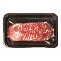 七环牧场漫养土猪涮烤五花肉片 土猪肉生鲜五花肉烤肉涮肉 烧烤火锅食材 涮烤梅花肉片300g*3