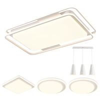 雷士（NVC）吸顶灯客厅大灯语音智控护眼全屋卧室灯具客厅餐吊白悠然包安装