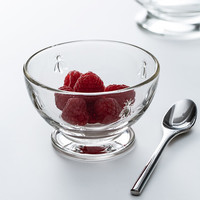 La Rochère 法国进口复古玻璃碗 甜品碗/果蔬沙拉碗/水果碗/冰激凌碗 270ml