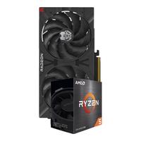 瀚铠(VASTARMOR) RX 6650 XT 8GB 合金显卡+AMD锐龙5 5600 CPU处理器套装