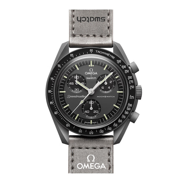swatch 行星系列 男女同款石英表 SO33A100 42mm