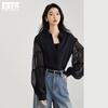 DUIBAI 对白 女式翻领长袖衬衫 EDC106