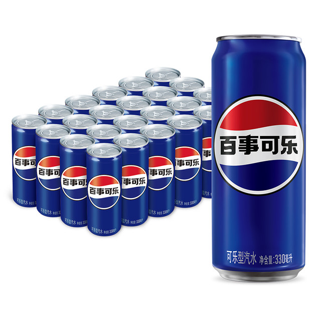 pepsi 百事 可乐330ml*24罐