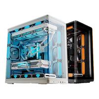 爱国者星璨辰左右分仓海景房机箱游戏电脑台式主机箱兼容汉堡排