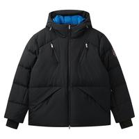 【SKI滑雪系列】AIGLE艾高秋冬款加厚黑色上体保暖羽绒服男士外套