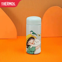 THERMOS/膳魔师 便携 迷你保温杯 杯刷