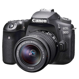 佳能Canon/EOS 90D中端单反专业60D 70D 80D高清旅游相机后封港版家用 店保三年佳能60D+18-55II二代 标配出厂配置送手腕带