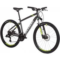 迪卡侬山地车ST520双盘式刹车24级前后机械铝架人体工程学设计 ST520灰色 M - 170-180cm