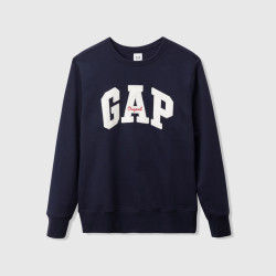 Gap 男女装logo抓绒圆领卫衣 （多色可选）