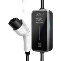 ROMADA塞力斯蓝电新能源家用220V免接地线充电桩便携式充电枪器 赛力斯SF5 EV 3米 16A 3.5kw随车充