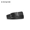 COACH 蔻驰 男士针扣腰带牛黑色老花CQ024BLK