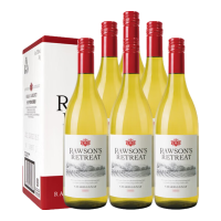 移动端、京东百亿补贴：Rawson’s Retreat 奔富霞多丽干白葡萄酒 750ml*6螺旋塞原箱 端午节礼物