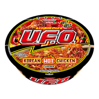 日清食品进口清真UFO大阪章鱼烧风味碗面方便面【新品首发】
