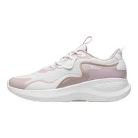 XTEP特步行云女跑鞋运动鞋夏季网面透气轻便减震跑步鞋休闲女鞋子 帆白/浅粉色/新玫瑰金 36码