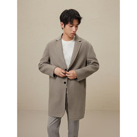 GXG男装低价多色多款休闲时尚大衣合集 GEX12627104卡其色长款大衣 XL