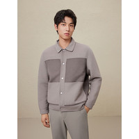 GXG男装低价多色多款休闲时尚大衣合集 GED10631674驼色翻领短款大衣 L