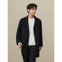 GXG男装低价多色多款休闲时尚大衣合集 GEX12628524黑色长款大衣 S