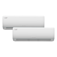 格力 KFR-35GW/NhAe1BAj 新一级能效变频冷暖 1.5匹*2 壁挂式空调套装