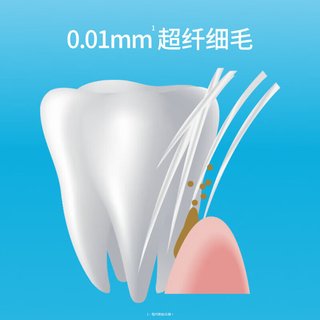 惠百施 宽头48孔手动牙刷 1支