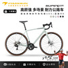 PARDUS 瑞豹 SUPER SPORT碳纤维公路车 灰豆绿禧玛诺105线拉碟S码