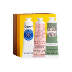 欧舒丹 香氛护手霜礼盒30ml*3滋润留香补水伴手礼教师节礼物香型随机