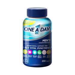 ONE A DAY 拜耳男士复合维生素200粒*2瓶 富含维生素c 维生素bd族 番茄红素