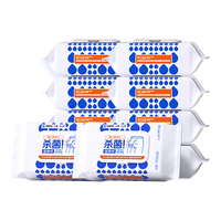 好立索肛泰联名痔疮湿厕纸80抽产后湿巾洁厕纸敏感杀菌湿厕巾便携家庭装 80抽*10包