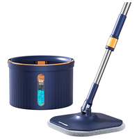 美添乐（HoMettler）净污分离旋转拖把4拖布家用一拖净2025免手洗懒人平板带桶一套