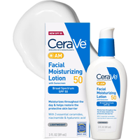 适乐肤（CeraVe）适乐肤 日间清透保湿防晒乳 SPF50 神经酰胺玻尿酸配方 89ml