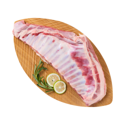 鲜京采 内蒙古羔羊整排 净重3斤 生鲜速冻羊肉 羊排烧烤清炖食材