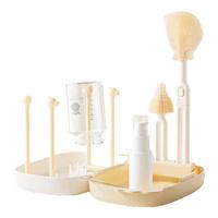 国家补贴：英氏 便携奶瓶刷奶嘴刷杯刷 收纳盒沥水架硅胶旅行装