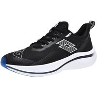 乐途 男士运动鞋菱冻PRO50周年款2024春夏蹦极丝碳板跑鞋秋Q 黑色（男款） 42