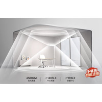 月影 林之光护眼大路灯儿童全光谱学习台灯桌面钢琴立式落地灯 Air版6500LM