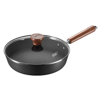 苏泊尔（SUPOR）平底锅 有钛铁不粘煎锅无涂层铸铁牛排锅家用大容量EJ28AYT01 4倍耐腐蚀不粘不锈 28cm