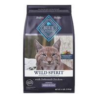 蓝馔 Blue Buffalo蓝馔高蛋白增肥无谷防软便宠物主粮鸡肉全阶段猫粮成猫粮 去骨鸡肉成猫粮4磅(1.8kg)