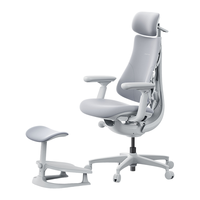 清闲LiberNovo Omni动态人机工学椅人体工学椅电脑椅办公椅电竞椅午休 灵感灰 45cm标准版