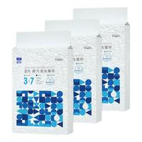 蓝氏 LEGEND SANDY 蓝氏 LEGEND SANDY混合猫砂豆腐砂膨润土除臭无尘细沙3.7kg*3