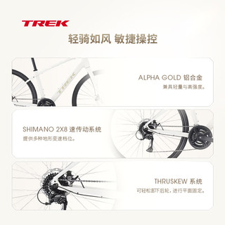 崔克（TREK）FX 1 内走线轻量碟刹通勤健身多功能自行车平把公路车门店提取
