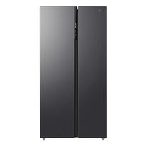 美的 MR-582WKPZE 智能风冷无霜 555L 炭灰 对开门冰箱