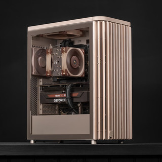  ASUS/华硕 强力散热 机箱  燕麦白