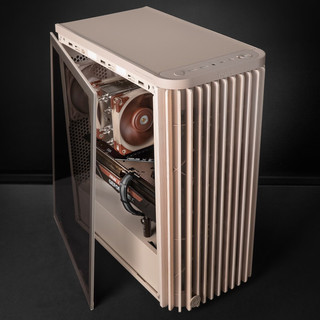  ASUS/华硕 强力散热 机箱  燕麦白