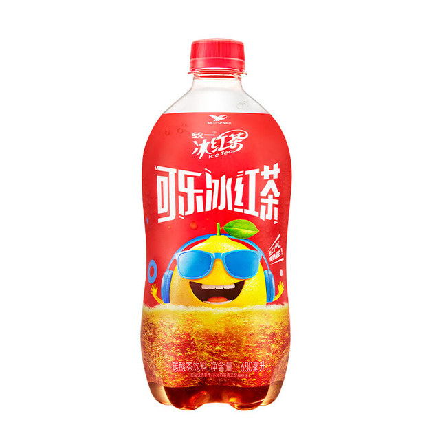 限地区：统一 可乐冰红茶碳酸茶饮料680ml*15瓶