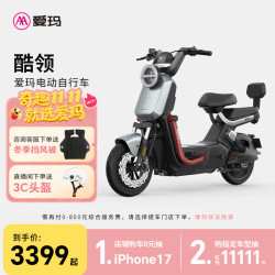爱玛 爱朵大电池长续航时尚电动自行车电瓶车 到店选色提车
