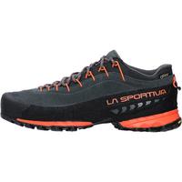 拉思珀蒂瓦 登山鞋男耐磨轻量户外徒步鞋女休闲时尚接近鞋TX4 碳灰/火焰红 44