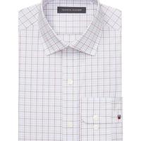 TOMMY HILFIGER 男士免烫弹力斜纹修身衬衫
