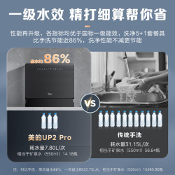 美的 UP2 Pro 台式洗碗机 6套
