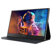 爱国者14英寸便携式4k显示器100%高色域 手机电脑笔记本副屏一线直连扩展屏