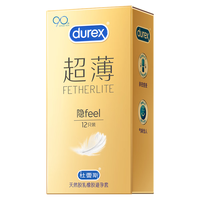 杜蕾斯 超薄裸入超薄12